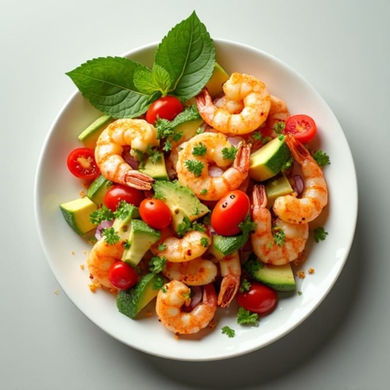 Citrus-Marinated Shrimp and Avocado Ceviche