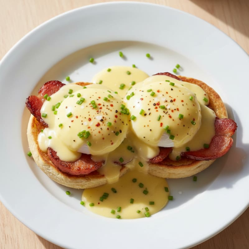 Classic Eggs Benedict with Hollandaise