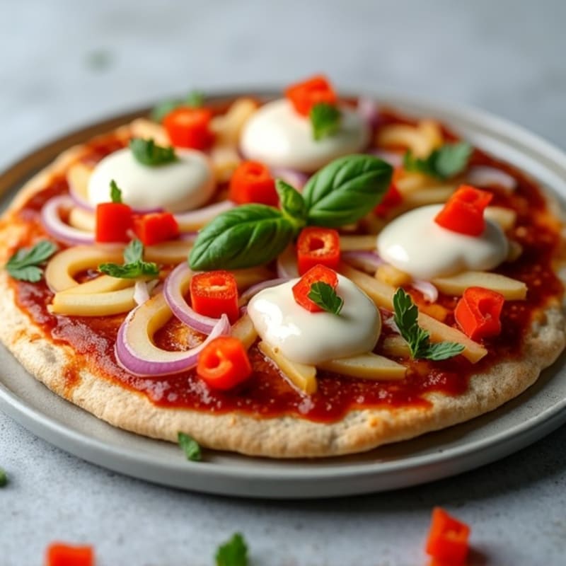 High-Protein BBQ Chicken Pizza