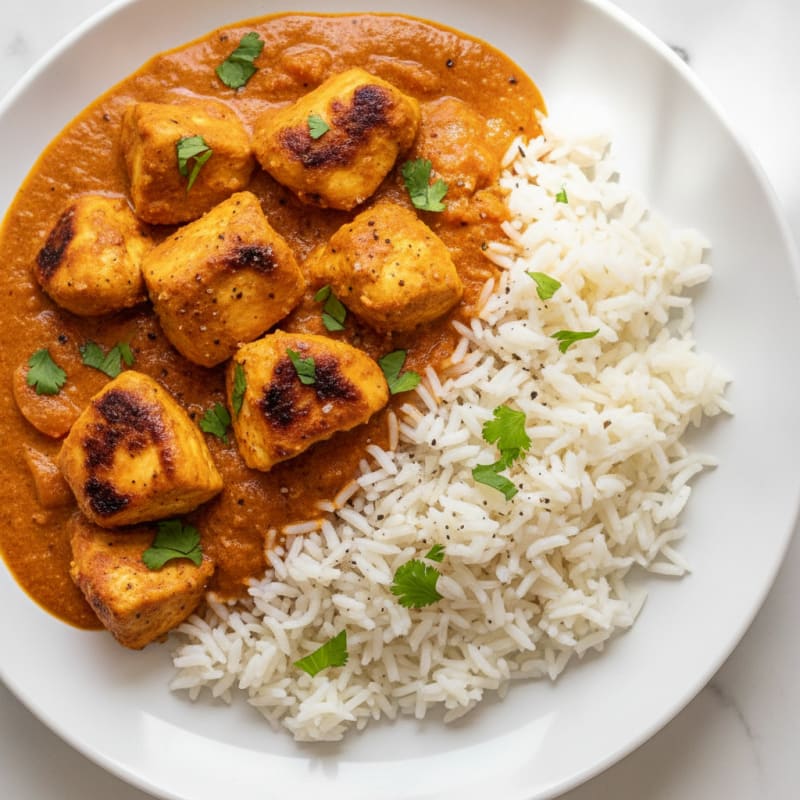 Chicken Tikka Masala with Basmati Rice
