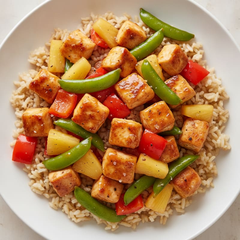 Sweet and Sour Chicken Stir-Fry