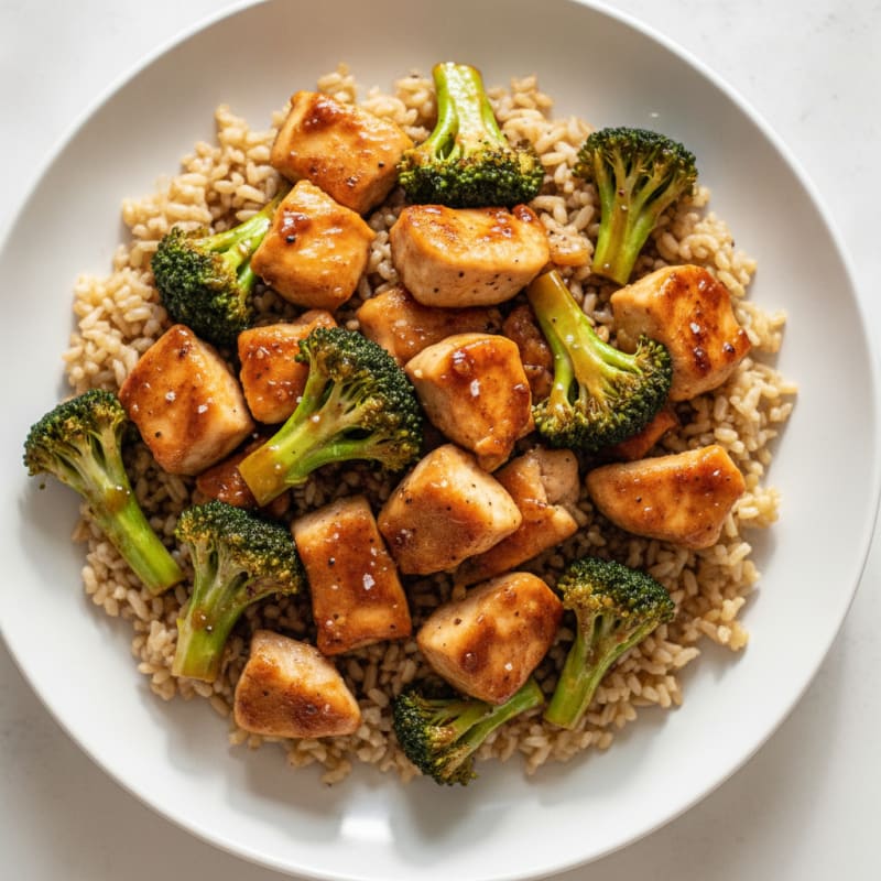 Teriyaki Chicken and Broccoli Stir-Fry