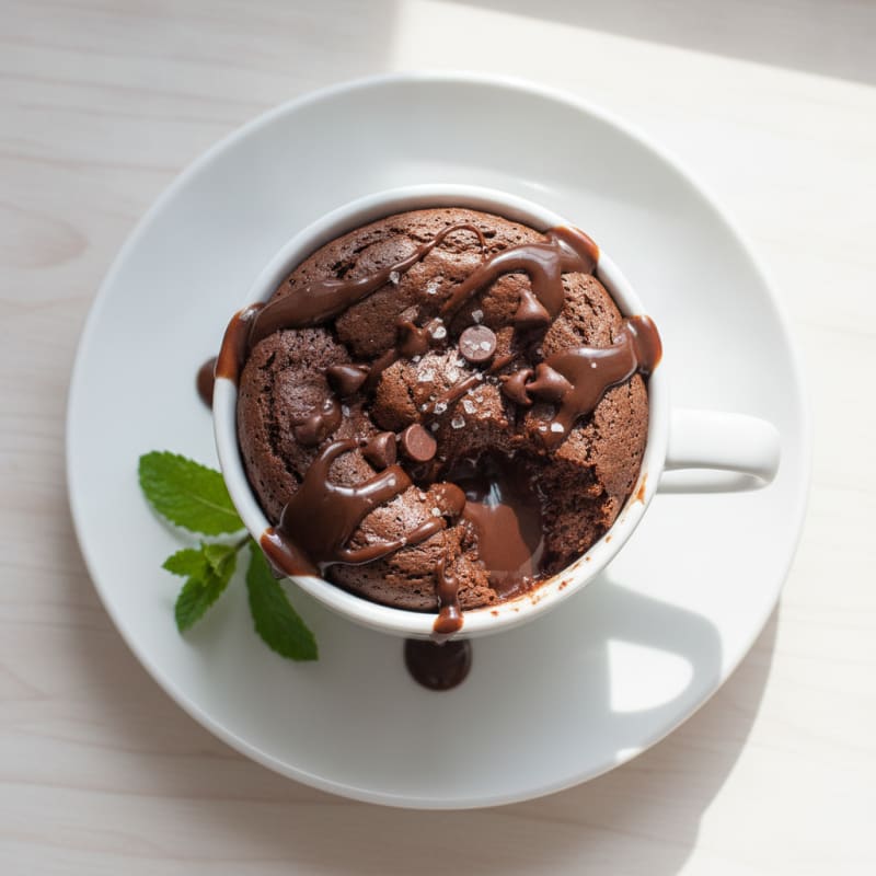 Decadent Chocolate Protein Mug Cake