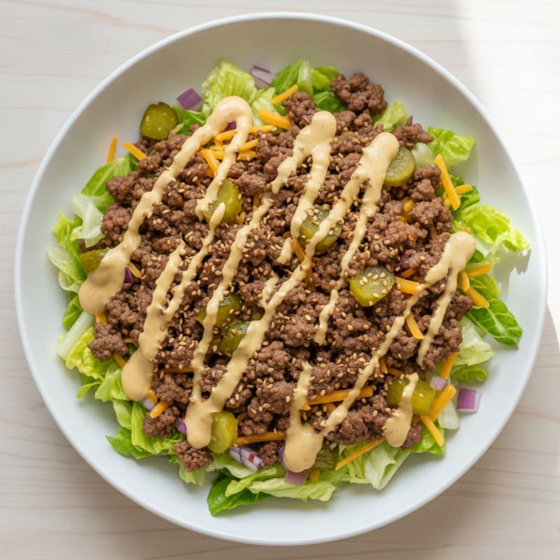 Big Mac Protein Bowl