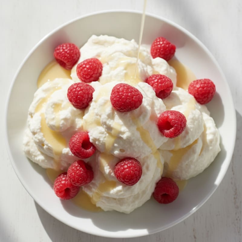 Silky Greek Yogurt Protein Mousse with Fresh Berries
