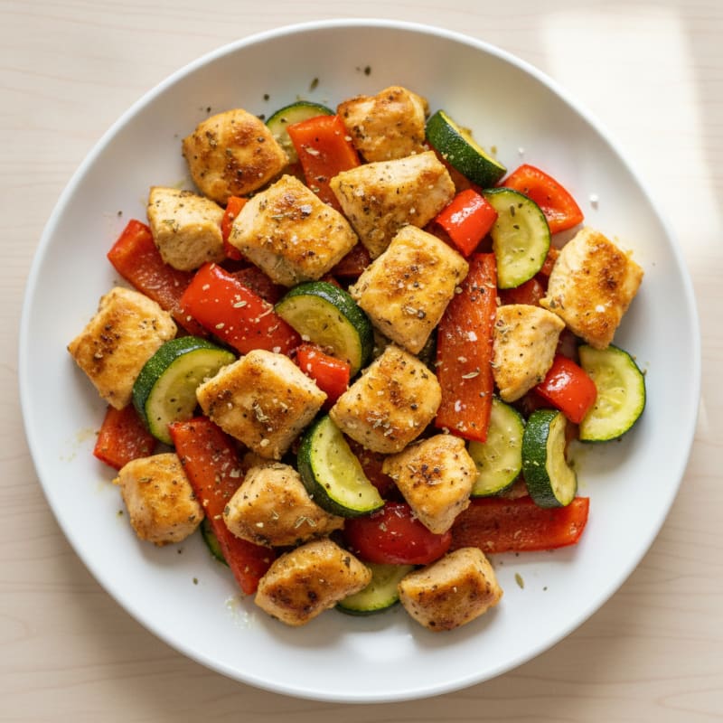 Lemon Herb Chicken and Roasted Vegetables