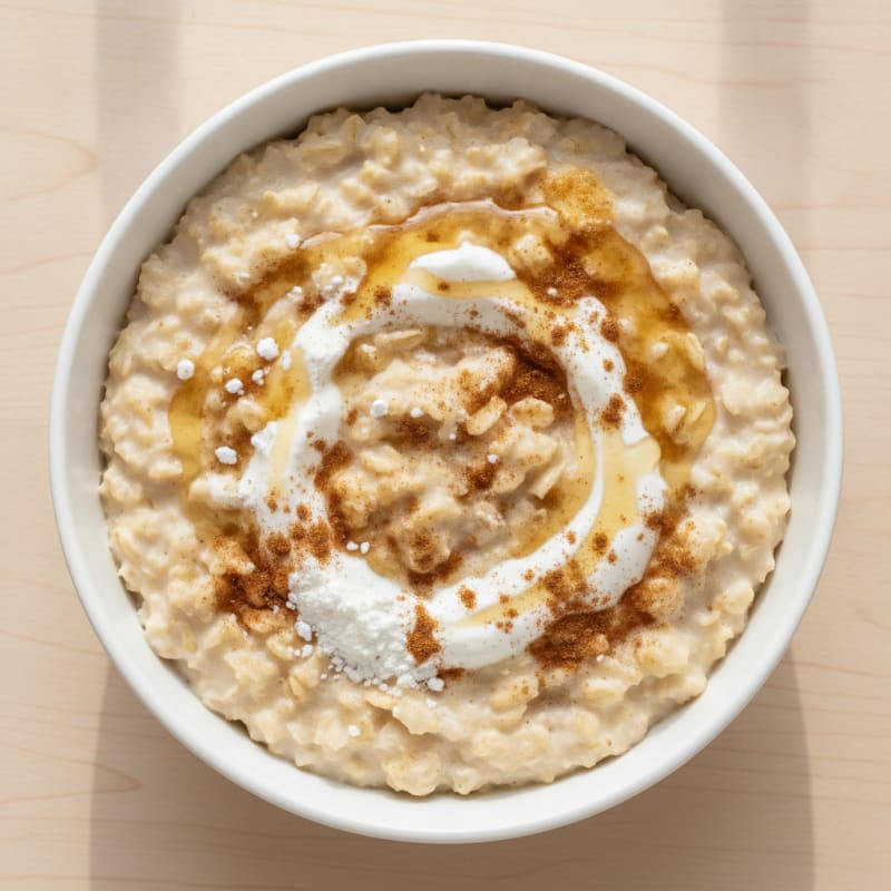 Sweet Nido Milk Oatmeal Bowl