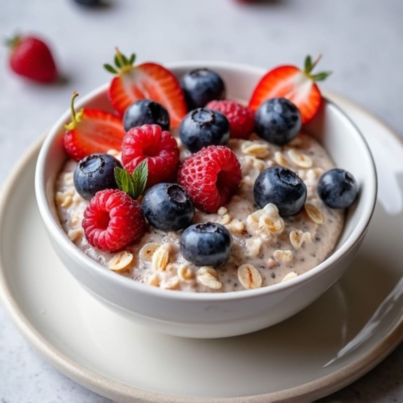 Creamy Overnight Oats and Chia Pudding