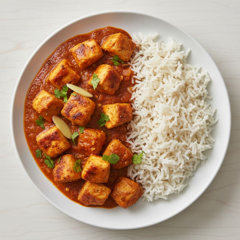 Indian Spiced Chicken Masala with Basmati