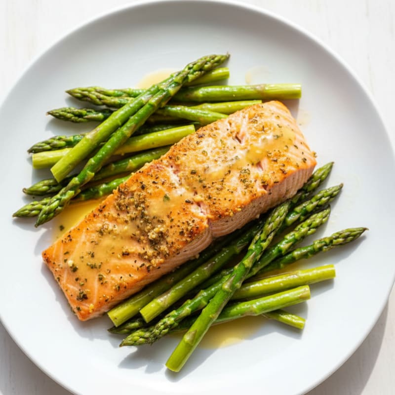 Golden Lemon-Herb Grilled Salmon