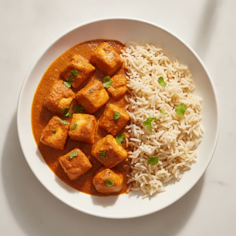 Indian Spiced Chicken Masala with Basmati
