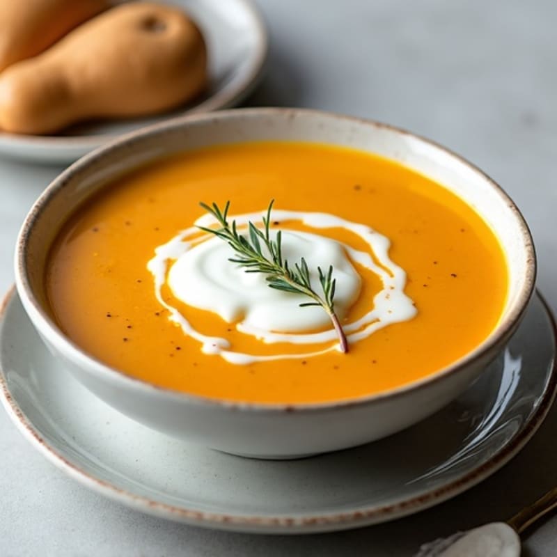 Creamy Roasted Butternut Squash Soup