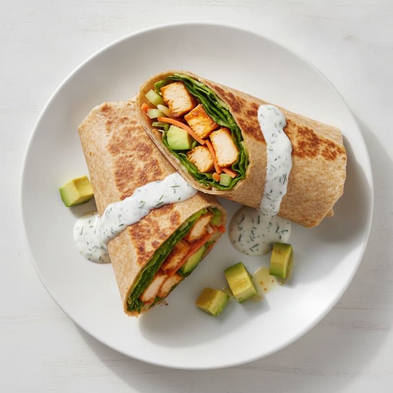 Buffalo Ranch Chicken Wrap