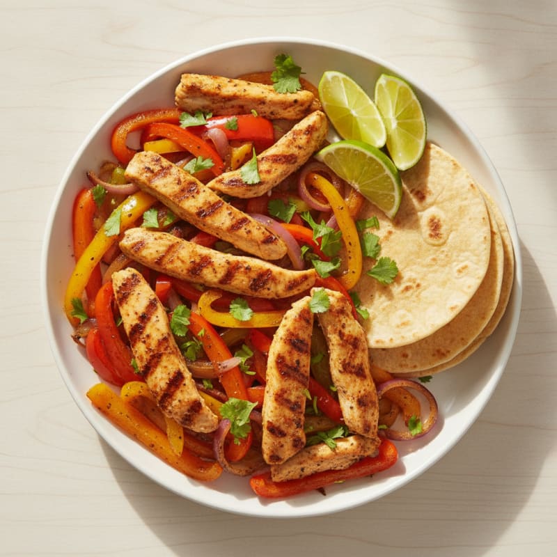 Sheet Pan Chicken Fajitas