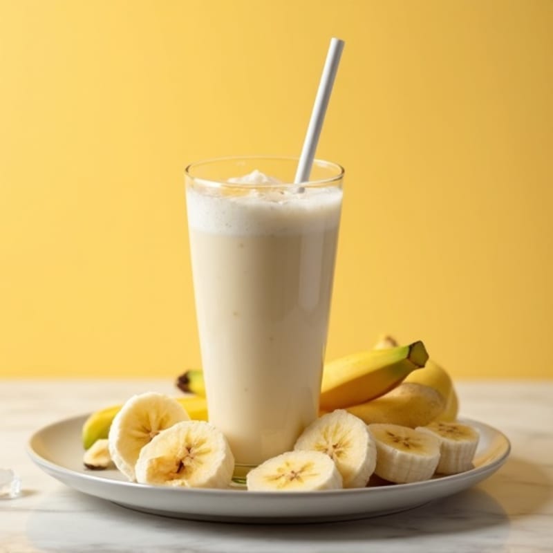 Creamy Banana Protein Shake