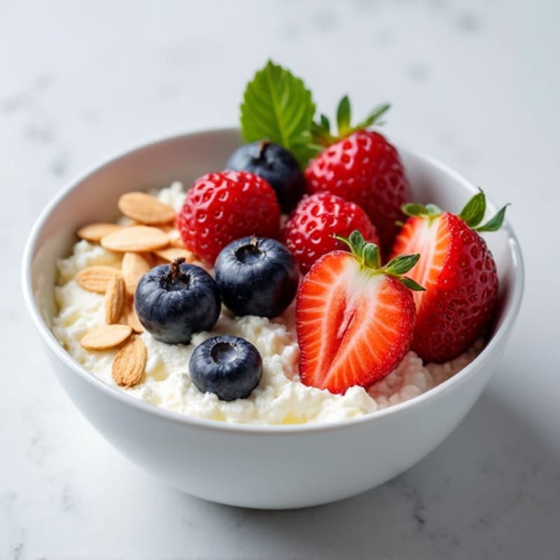 Cottage Cheese and Berry Protein Bowl