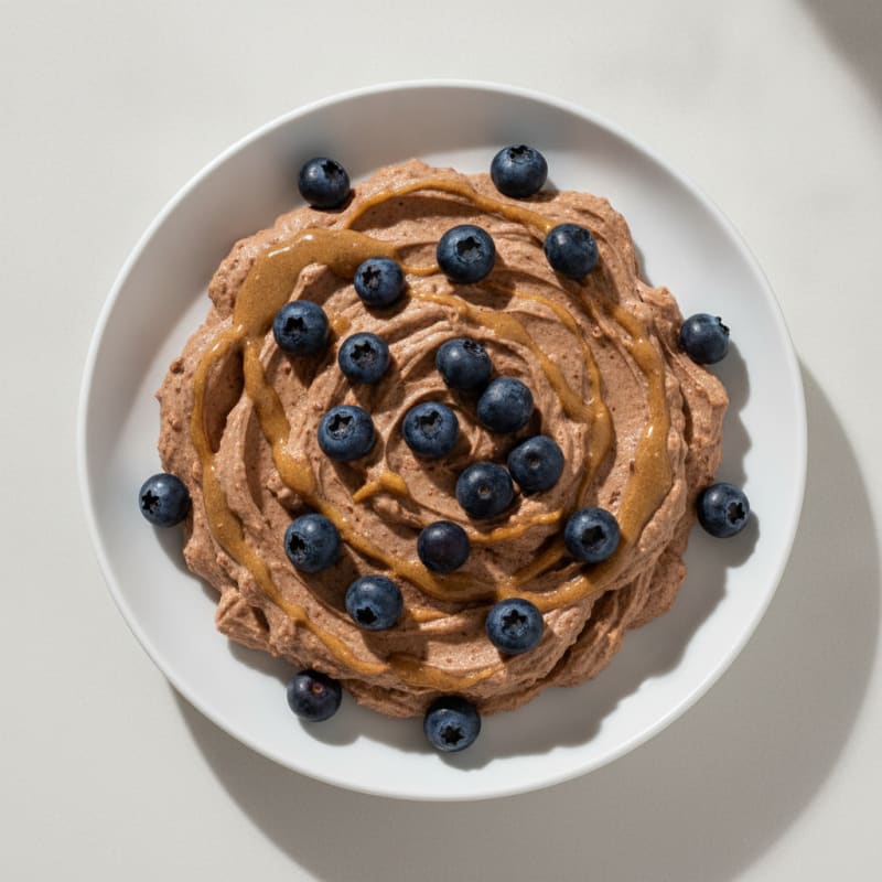 High-Protein Chocolate Berry Yogurt Whip