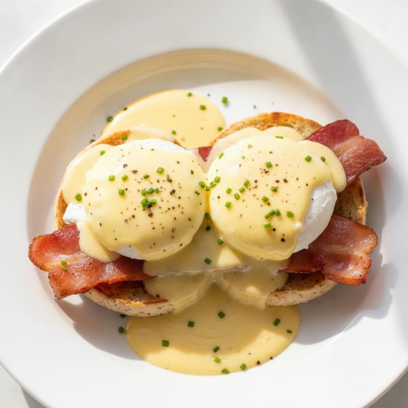 Classic Eggs Benedict with Hollandaise
