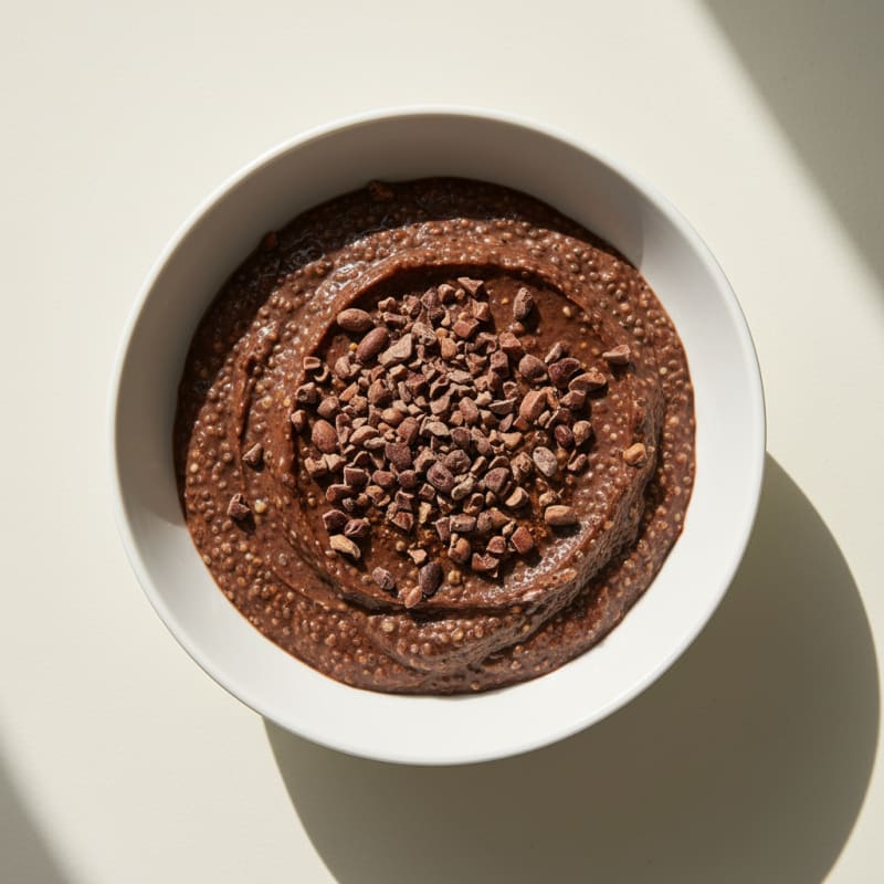 Protein Chocolate Chia Pudding