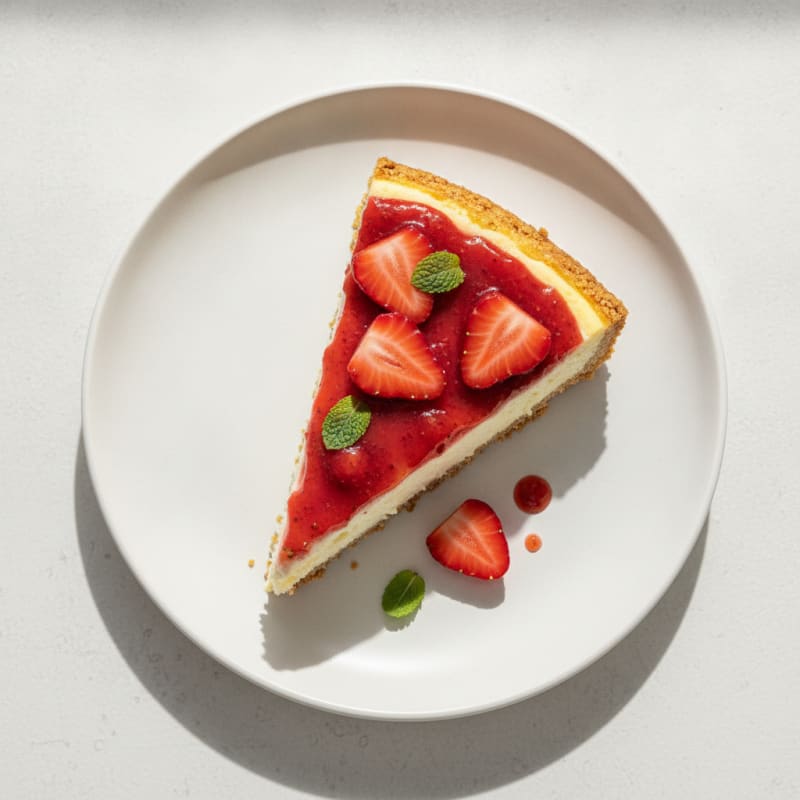 Creamy Greek Yogurt Protein Cheesecake