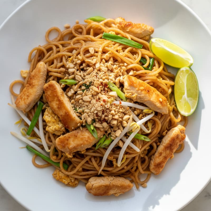 Chicken Pad Thai Noodles