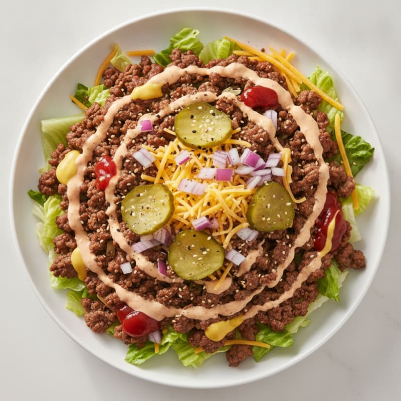 Big Mac Protein Bowl
