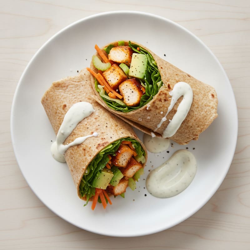 Buffalo Ranch Chicken Wrap