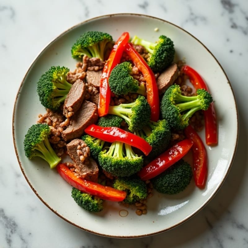 Lean Beef and Crispy Broccoli Stir-Fry