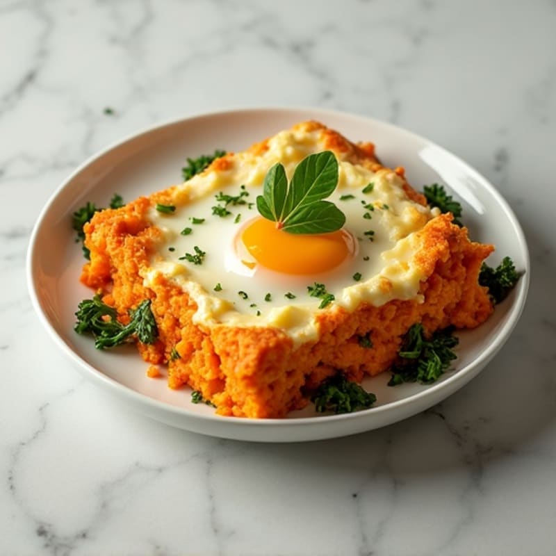 Hearty Baked Egg and Sweet Potato Casserole
