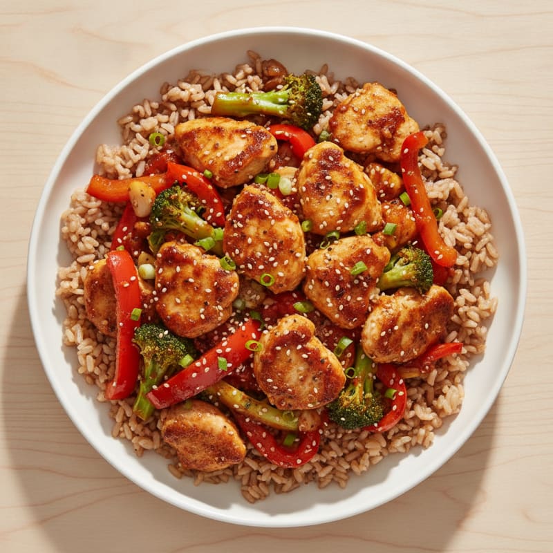 Spicy Gochujang Chicken Stir-Fry