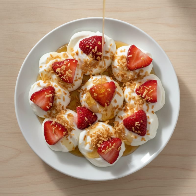 Sweet Berry Yogurt Bites