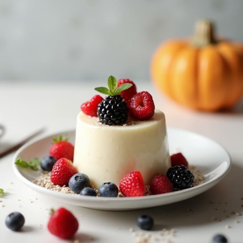 Silky Maple-Vanilla Bean Tofu Pudding
