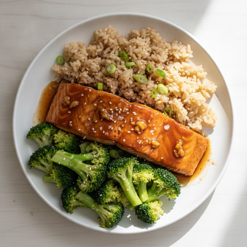 Teriyaki Glazed Salmon