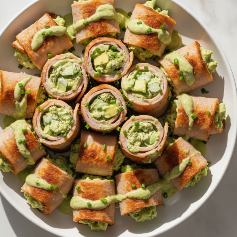 Savory Deli Turkey Yogurt Bites