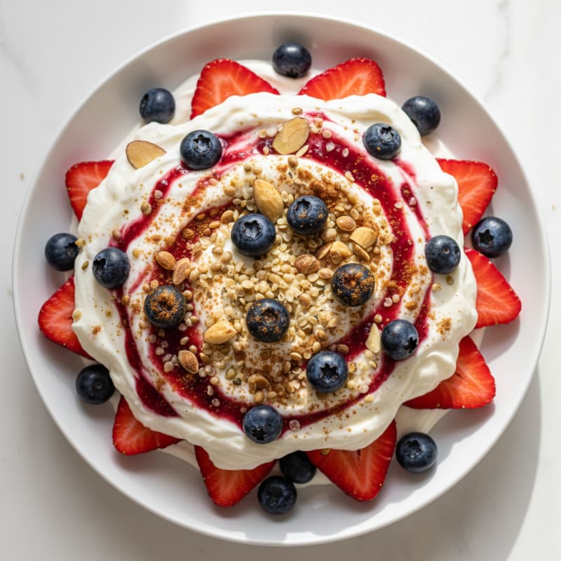 Quick Berry Yogurt Parfait