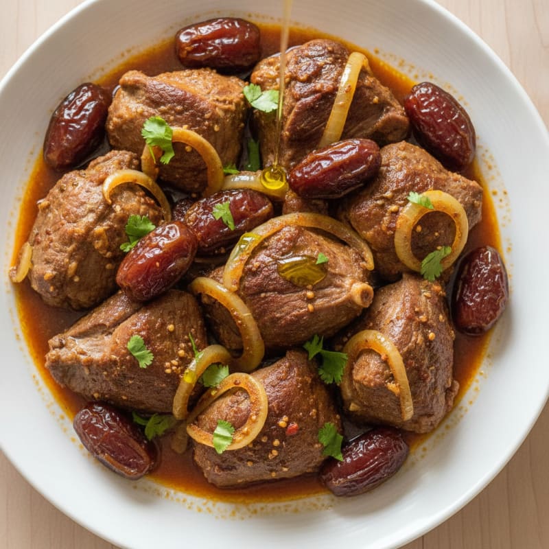 Moroccan Lamb Tagine with Dates