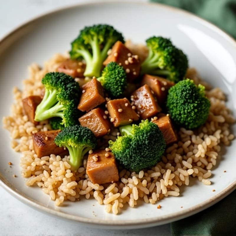 Ginger-Garlic Beef and Broccoli Stir-Fry