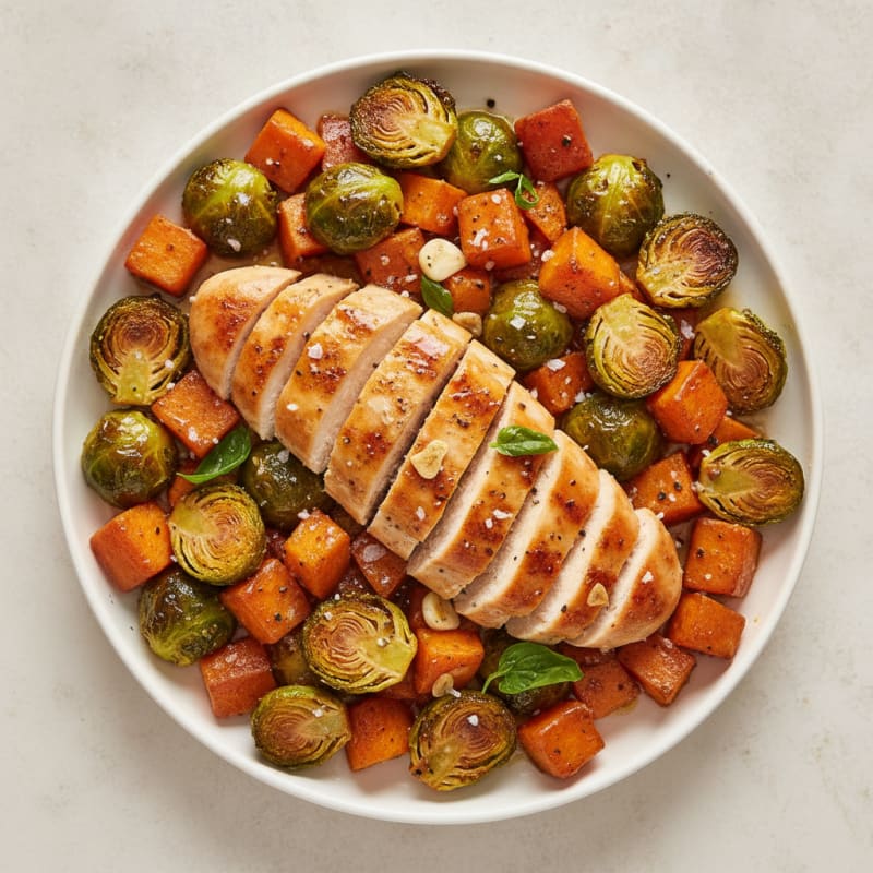 Sheet Pan Honey-Garlic Chicken and Veggies