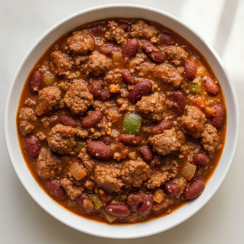 Slow Cooker Beef Chili