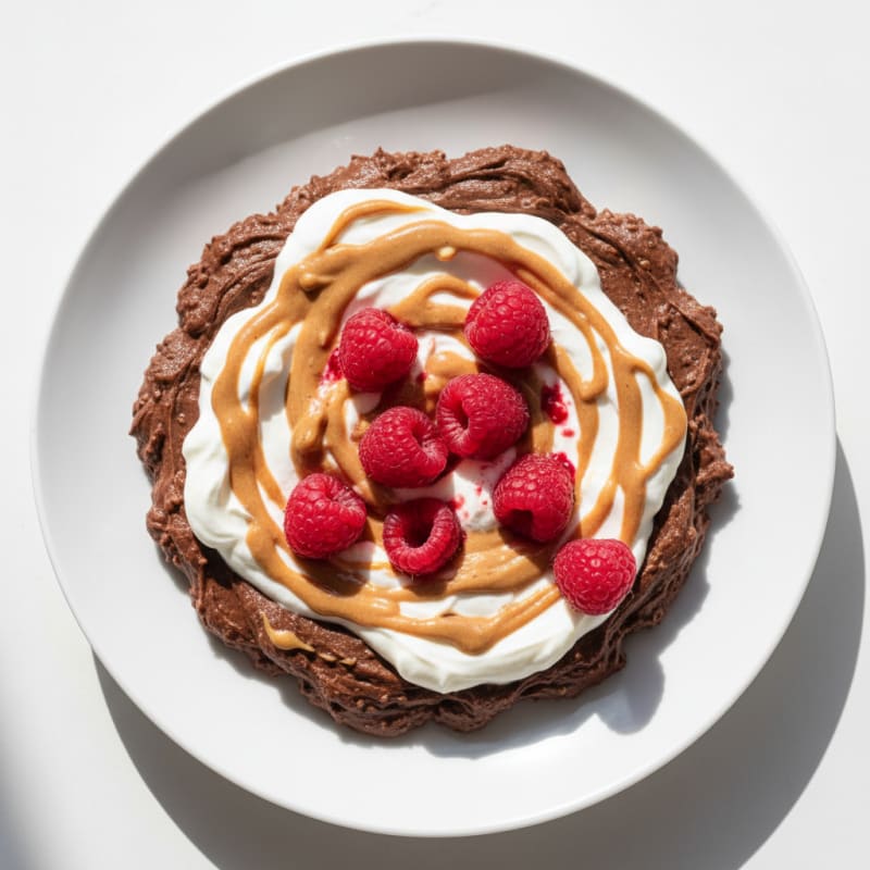 Silky Chocolate Protein Pudding with Greek Yogurt