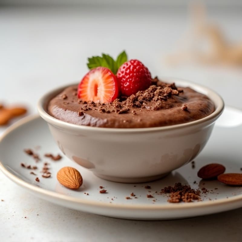 Greek Yogurt Chocolate Protein Pudding