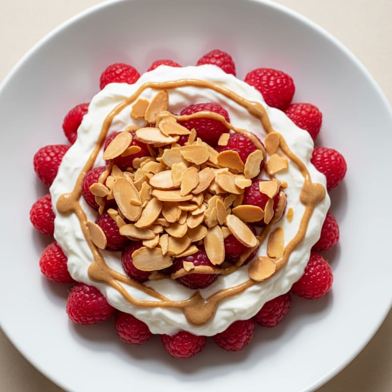 Creamy Greek Yogurt Protein Parfait with Berries