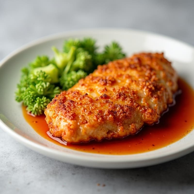 Crispy Baked Sweet and Sour Chicken