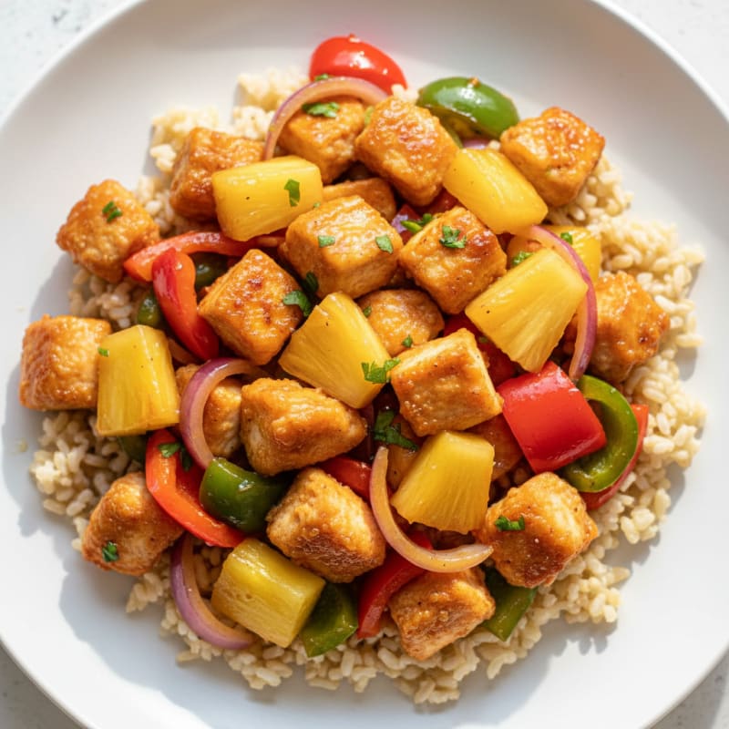 Sweet and Sour Chicken with Pineapple
