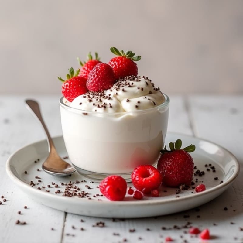 Silky Protein Yogurt with Chia Seeds