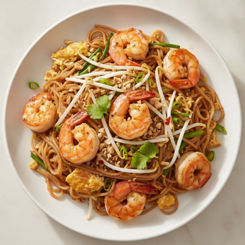 Shrimp Pad Thai Noodles