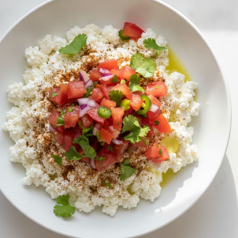 Mexican Cottage Cheese Protein Bowl