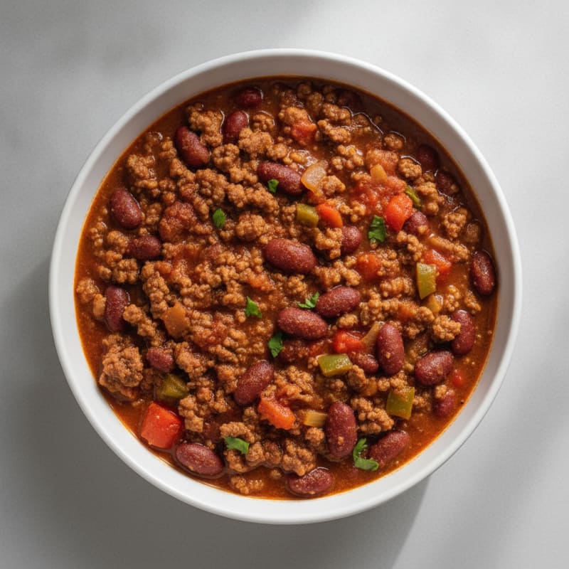 Hearty Beef and Bean Chili