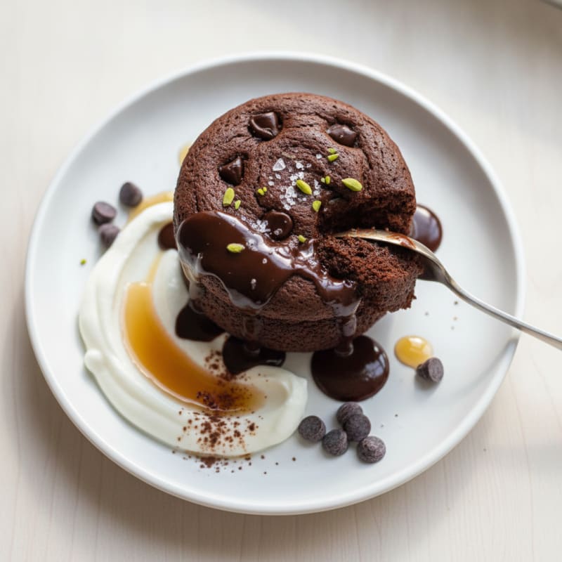 Decadent Chocolate Protein Mug Cake