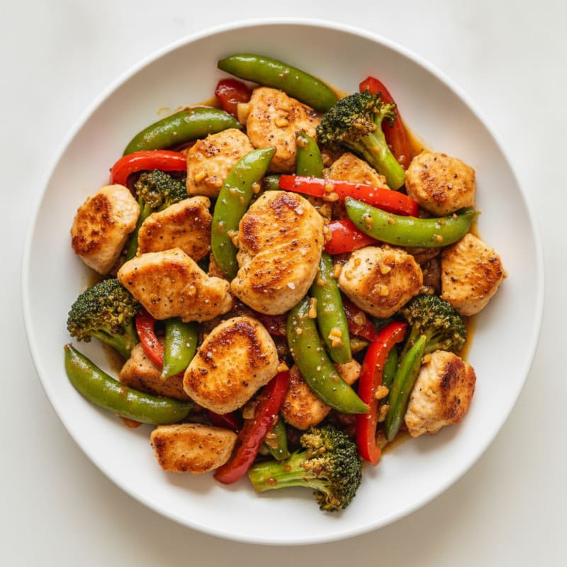 Speedy Chicken & Veggie Stir-Fry